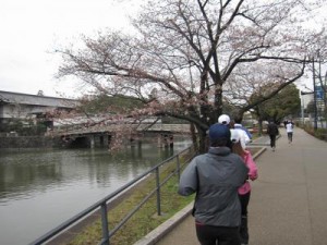 Running around the Imperial Palace