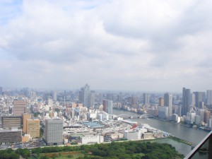 La Tour Shiodome - View