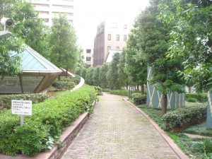 Aoyama Park Tower - Entrance